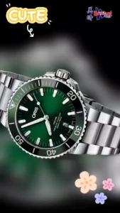 🔥NEW🔥ORIS Aquis Date Automatic 01 733 7730 4157-07 8 24 05PEB 43.5mm/ 01 733 7766 4157-07 8 22 05PEB 41.5mm Men Watch