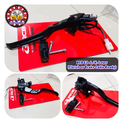 RCB E2/E3 BRAKE MASTER SET (L/H) CABLE TYPE UNIVERSAL & (R/H) 14mm BRAKE MASTER