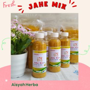 Ekstrak Jahe Mix (Jahe Kunyit Temulawak Sereh dan Kayumanis) Herbal Bubuk