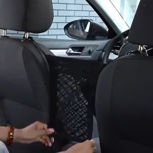 Electric Bicycle Motorcycle Elasticity Nets Storage Pouch with 4 Screws Pocket Storage Mesh Net Helmet Front Bag 26x20cm