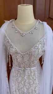 Kebaya Pengantin Modern / Kebaya Ekor Free Slendang