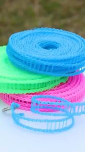 3/5/8/10M Clotheslines Hanging Rope Non Slip Windproof Non Perforated Nylon Thickened For Outdoor