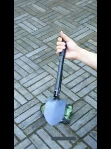 ASIAON Multifunction Camping Shovel Survival Folding Shovels Tactical Shovel for Hiking Outdoor Garden Hoe Digging Tool