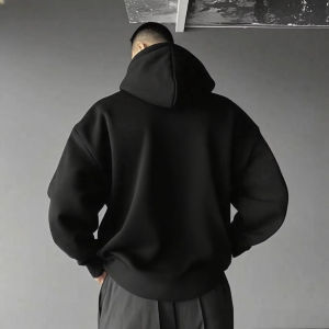 เสื้อสเวตเตอร์พิมพ์ลายโปเกมอน อุมเบรออน สำหรับผู้ชาย รุ่นใหม่ประจำฤดูใบไม้ร่วง/ฤดูหนาว ปี 2025 ทรงหลวม สไตล์ลำลอง ออกกำลังกาย ฮิปฮอปแบบอเมริกัน