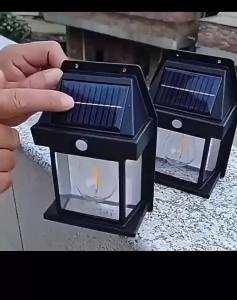 Solar Wall Lamp Waterproof Tungsten Filament Lamp Induction Lamp Household Garden Wall Light Villa Lighting Night Light Outdoor