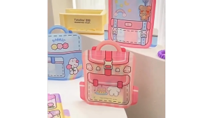 Plastic with loot bags for Snack Bags Candy Bag Birthday Bag Portable Ziplock Bag Childrens Day Gift Packaging Cute Cartoon Christmas kid School wholesale