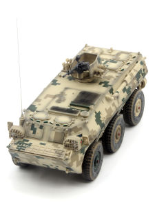 UNISTAR | Wheeled Armored Personnel Carrier ZSL-92A 6 Wheels Desert Digital Model 1/72