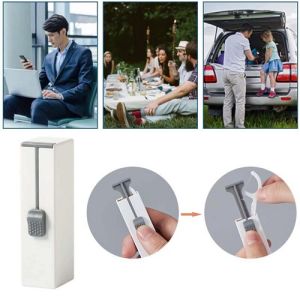Hộp đựng tăm chỉ nha khoa tự động bỏ túi thời trang lịch sự