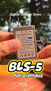แบตเตอรี่กล้อง OLYMPUS ( BLS-5 / BLS-50 / BLS5 ) ความจุ 2200 mAh สำหรับกล้องรุ่น EPL2 / EPL5 / EPL6 / EPL7 / EPL8 / EM10 / EM10 MK.2 / EM10 MK.3