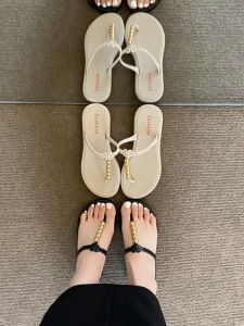 Sendal wanita simple elegan dan mewah murah barang impor oryginal trendy dan awet - Sandal Jelly Jepit T THONG
