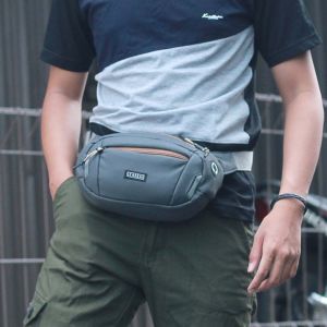 Tas waistbag Tas anti-air Sling Bag Pria Cowok Size Sedang Casual Premium distro