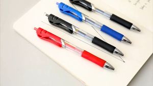 WDS Pulpen Gel Ink 0.5mm Standar Pulpen Alat Tulis Kantor Sekolah Pena Pen Pencet Tinta Cair