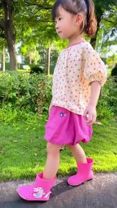 Rain Boots for Children Boy Girl 2-11 Years Kids Kids Waterproof School Rain Shoes Water Shoes Cute Designs Rain Shoes Manila