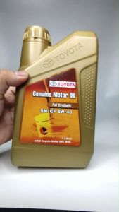 Toyota Genuine Fully Synthetic Motor Oil 5W-40 SN/CF GOLD 1L & 4L