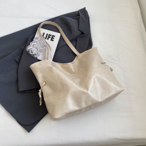 Large Capacity Womens Shoulder Bag 2025 New Fashion Versatile Tote Bag Casual Simple Quality for Class Commuting