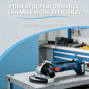 Bosch | BOSCH GWS 18V-8 Cordless Angle Grinder 18V Professional Brushless 100MM Slide Switch Cutting Grinding Bosch Power Tools GWS18V-8