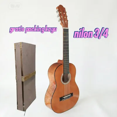 Gitar nilon 3/4 gitar belajar anak gitar pemula gitar murah