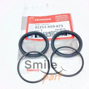 GROSIR 10 SET seal poli puli 1set(4pcs) vario125 vario 150 beat esp pop Seal Poly Puli Vario 125 150