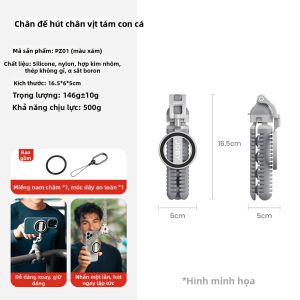 Ulanzi | Chân Máy Chụp Hình Điện Thoại Từ Tính Đa Năng Dùng Ngoài Trời