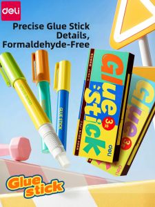 deli | High Viscosity Childrens Glue Stick for DIY and Students