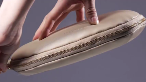 BAGSMART Shoulder Bag for Women PU Leather Underarm Bag with Expansion Zipper Handbag