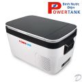 Tủ đông mini dùng cho ô tô Power Tank A D.C PT-A20SB dùng khi đi câu cá, cắm trại. 