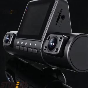 1080P Full HD Dash Cam with 4 Lenses Wide Angle Loop Recording Car DVR Video Recorder IPS Screen Compatible Laptop