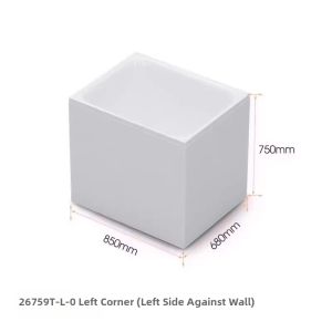 Kohler | Acrylic Corner Deep Soaking Freestanding Bathtub 1.2m
