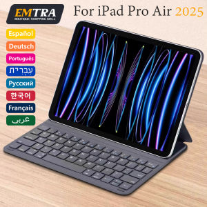 Magic Bluetooth Wireless Keyboard Magnetic for IPad 10th 11th 2025 Air 11in 13in Portuguese Spanish Korean French keyboard cover