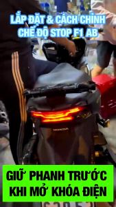 MẠCH Đèn Hậu Nháy STOP F1 Xe Honda AB AIR BLADE 2013 ĐẾN 2025 Nhiều Chế Độ Chớp Gắn Trực Tiếp