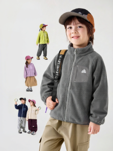 DUDUJIA | Antistatic New Boys and Girls Fleece Jacket for Spring and Autumn