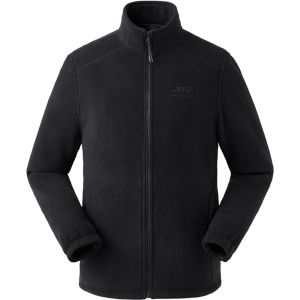 Jeep | Jeep Mens Fleece Jacket Thick Warm Sporty Autumn Winter Outerwear Casual Loose Fit Windproof Breathable Wear Resistant