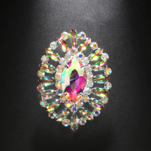 Exaggerated Rhinestone Open RingsStonefans Adjustable Jewelry Women Statement Wedding Crystal Big Drop Finger Ring Accessories