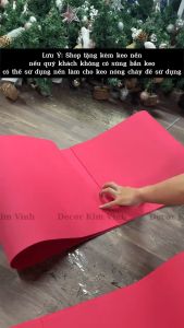 Nơ Khổng Lồ Trang Trí Noel Phụ Kiện Giáng Sinh Trang Trí Tiệc Decor Nhà Cửa