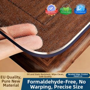 LUOYOUTE | Transparent Stain-Resistant Waterproof Oil-Proof Heat-Resistant Table Protector