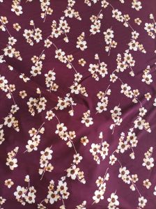 Kain Woolpeach Monalisa Motif Premium - Harga setengah meter.