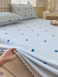 Suxuan | Floral Edges Cotton Linen Bed Set