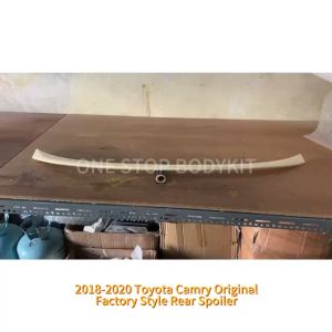 TOYOTA CAMRY GEN 8 2018-2020 ORIGINAL FACTORY STYLE REAR TRUNK SPOILER ABS SKIRT LIP BODYKIT