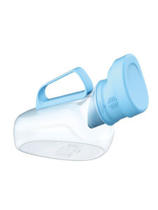 Silicone Night Urinal for Bedridden Men And Women with Lid Elderly Home Use Small Urinal Large Bowel Basin Waste Collector