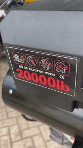 Winch 12VOLT DAN 24 VOLT KAPASITAS 10 TON 20000LBS - 12V