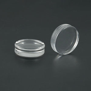 1pair Big Size 22mm-50mm Acrylic Solid Transparent Ear Plug Gauge Piercing Clear Ear Tunnel Ear Expander