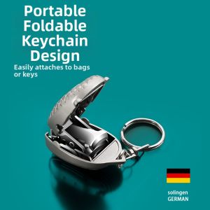 plys | Portable High-End Folding Nail Clipper Keychain