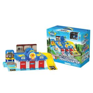 Robocar Poli | Transformable Police Car Toy Set for Boys 3-6 Years