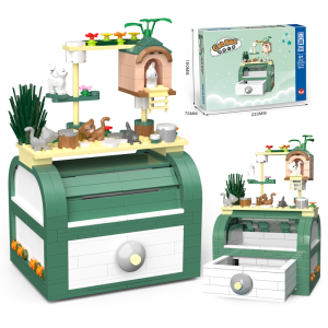 Hộp Quà Tặng Mèo Zhegao Hộp Nhẫn Trẻ Em Xếp Gỗ Hộp Đồ Chơi Lắp Ghép Hộp Trang Sức Ghép Hình Tặng Quà Lễ Tình Nhân Nữ