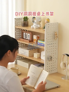 Desktop Organiser Shelf Student Simple Multi-layer Book Shelf Stationery Organizer Rack Shelf Office Table Storage Rack