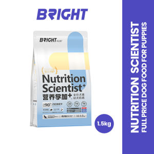 Bright/布兰德 Dog Dry Premium Staple Food Puppy for Weight Gain Freeze Dried Food 1.5kg Makanan Anjing 营养学加全价狗粮