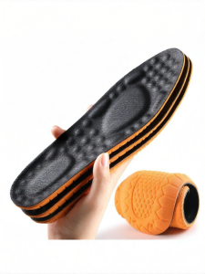 LINGMIAO | Odor Preventing Comfortable Leather Insoles