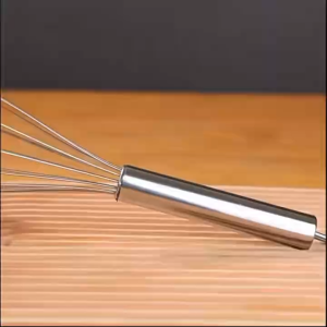 เครื่องตีไข่แบบมือจับ สแตนเลส ทนทาน ใช้ในครัว คนไข่ ตีครีม เหมาะสำหรับทำเบเกอรี่