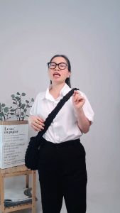 Quần tây đi học nữ SAM CLO dáng cao ỐNG TÚM