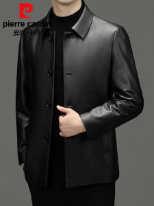Pierre Cardin | Áo Khoác Dài Da Cừu Mùa Thu Đông